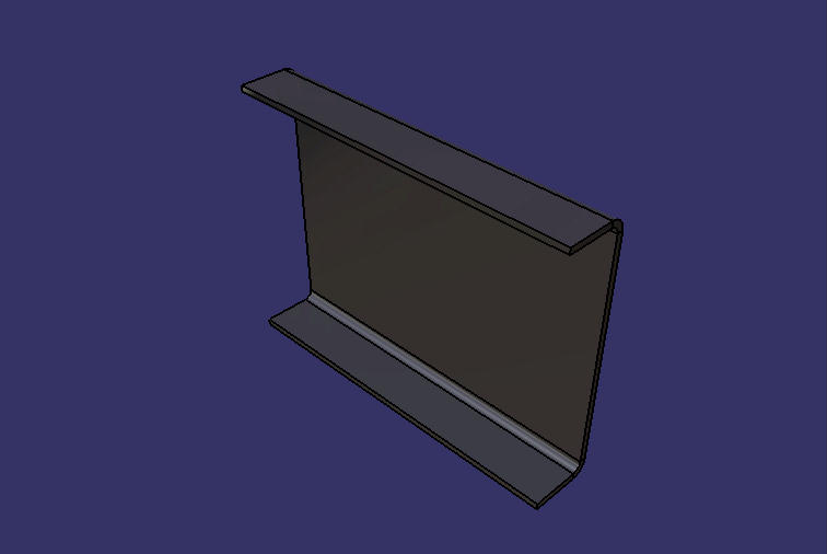 Lower crossbeam connector (type A), left one