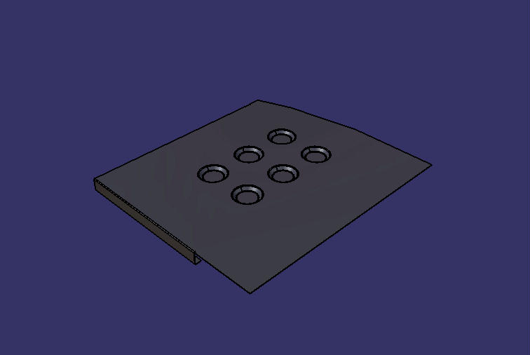 Fender, right rear wheel rear