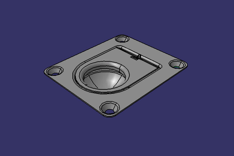 Fuel tank maintenance port cover handle is replaced with 5100-02760A