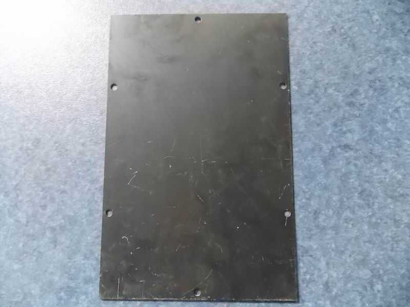 Driving area sealing plate, 6799H, right front headlight maintenance port cover,-2
