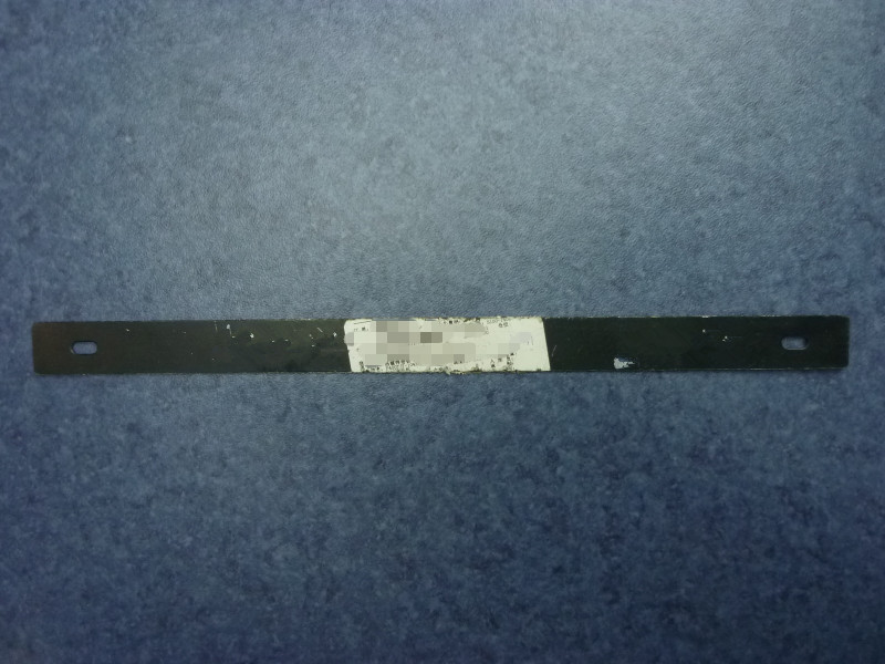 Fender rubber press plate (flat plate type), 460*30*1.2