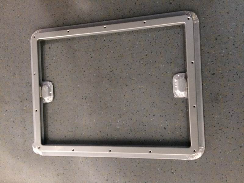 Decorative straight profiles, aluminum profiles, overall maintenance port 680*520