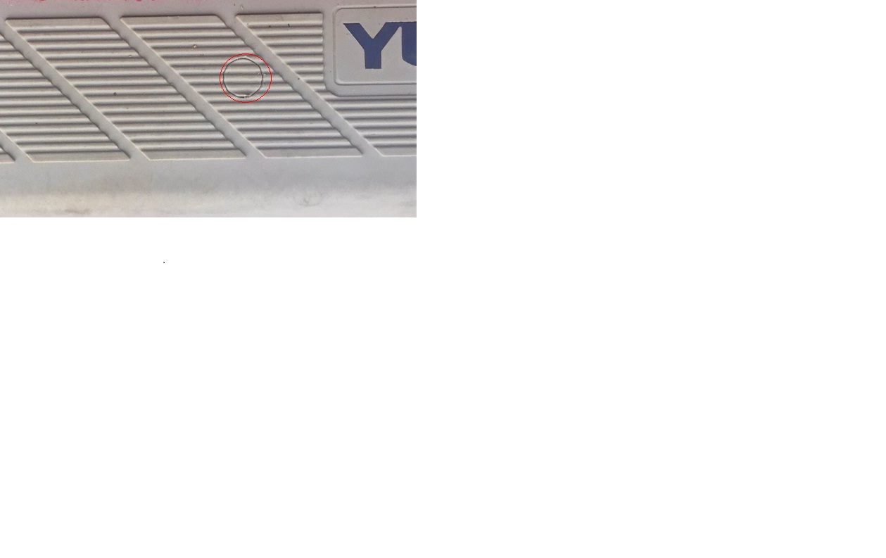 Passenger door stepping welcomes guests with strips and blocks cover