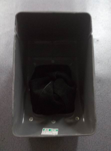 Shipping dust cover, three soft shafts, injection molded parts-1