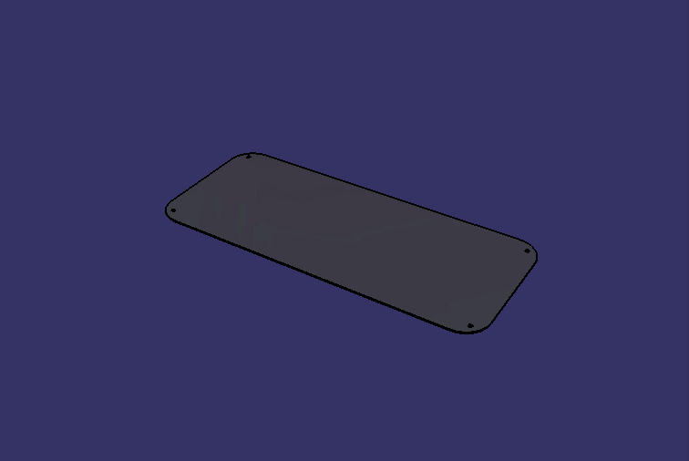 Front closure sealing plate maintenance port cover