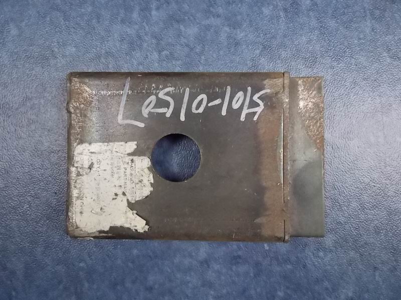 Exhaust brake fixing plate