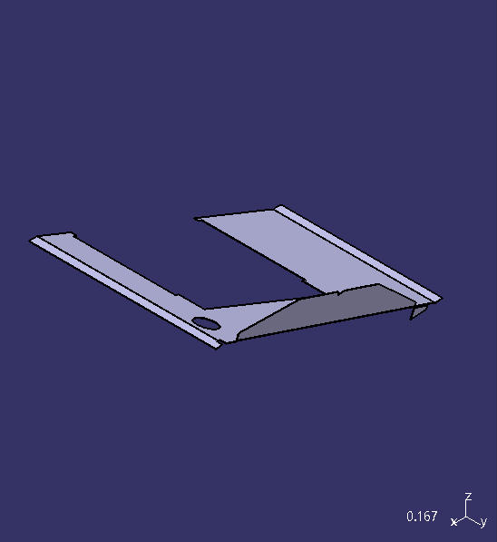 Wheel upper wheel cover assembly, right front wheel upper upper seal plate