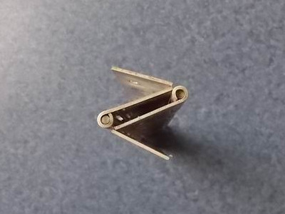 D Stainless steel hinge (length 460 width 35 thickness 2.0)-1