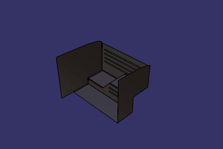 6752D step (flat, folding door, small tire, floor height 170)