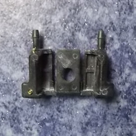 Water nozzle-left (for single round tube arm)-1