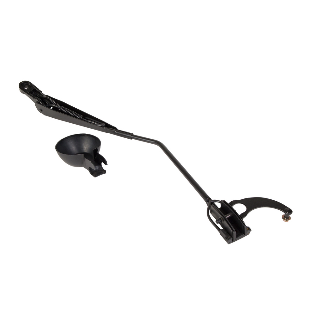 Single round tube wiper arm-left with bowl-shaped lid-4