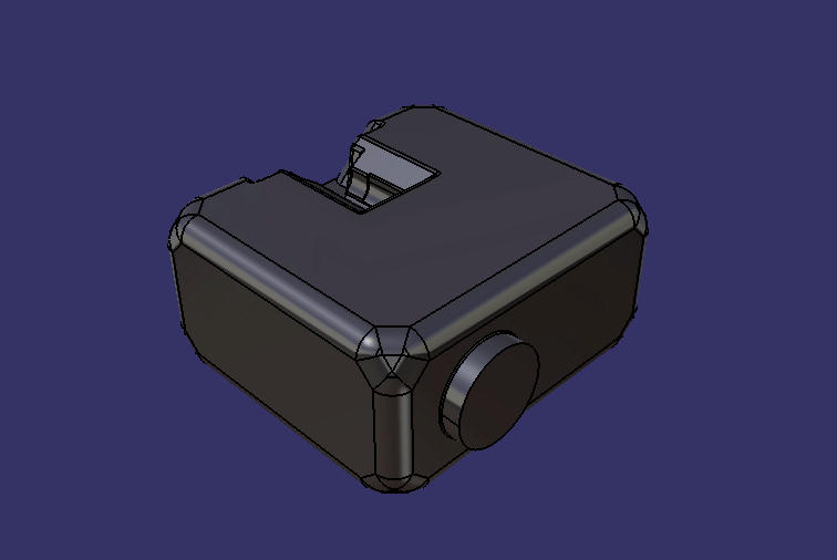 Scrubber, 5L, 24V, 74mm, single port, 5m, no