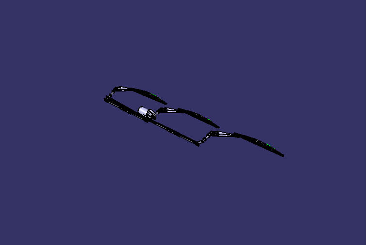 Wiper, 1230mm, 24V, 110W, left rudder