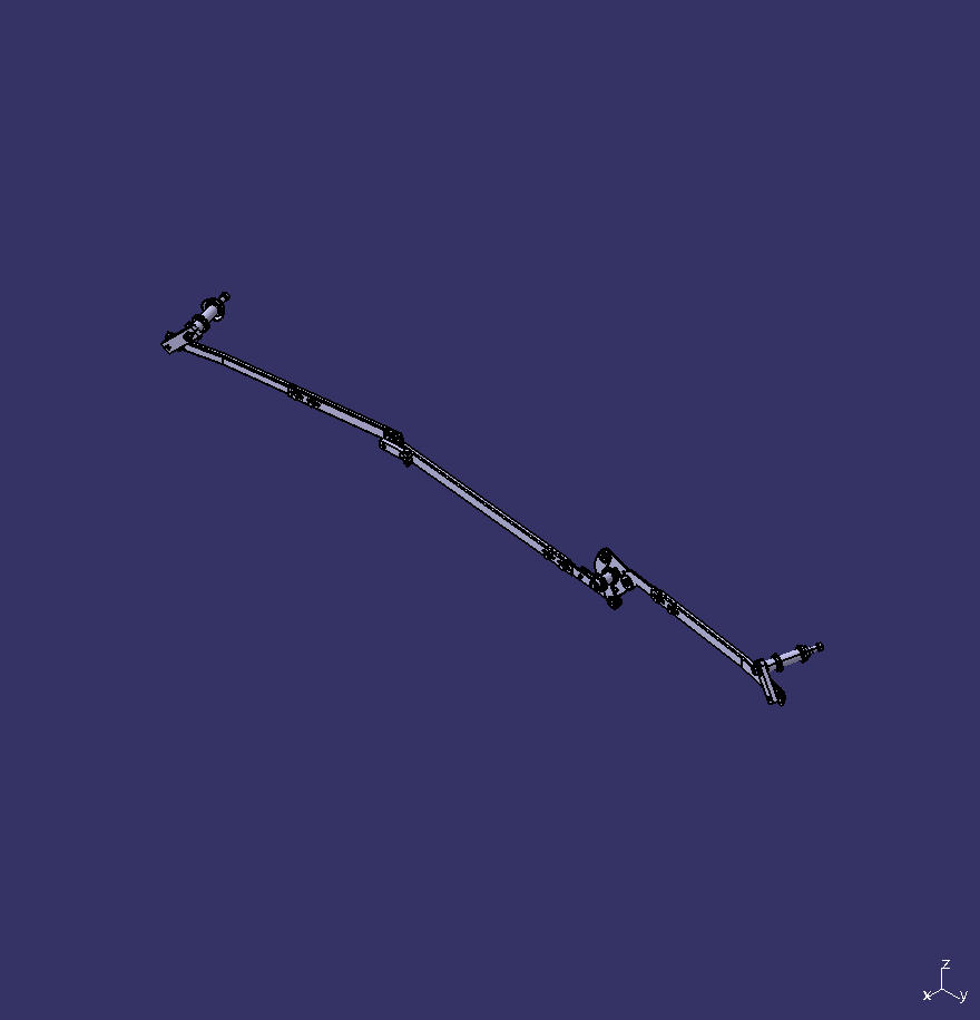 Wiper connecting rod, DC1883C01,1883, left rudder