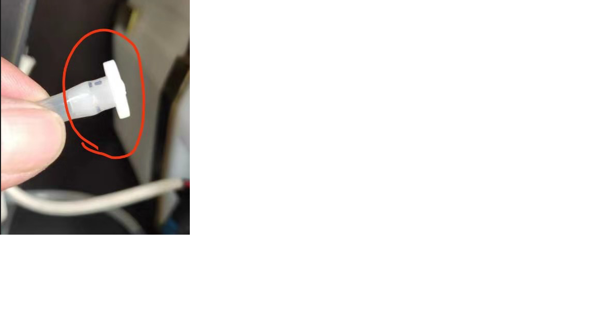 Direct two-way; white plastic