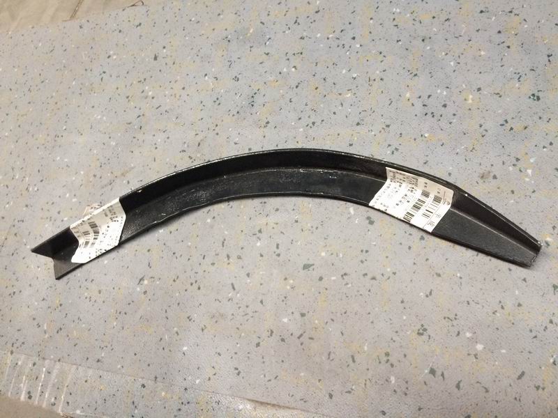 L-shaped straight parts (with arc), L=358