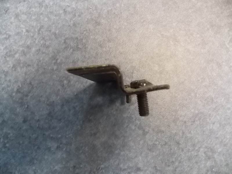 Front lock fixing part, left front headlight installation left bracket, ZK6127H-2