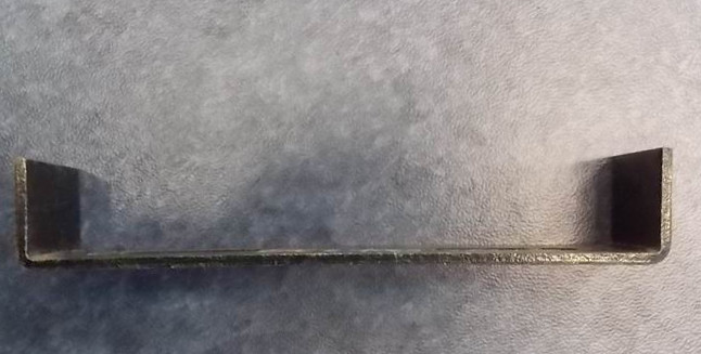 Front lock fixing parts, left front headlight rear fixing bracket, ZK6127H