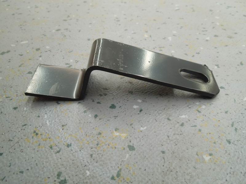 Headlight bracket, L-shaped