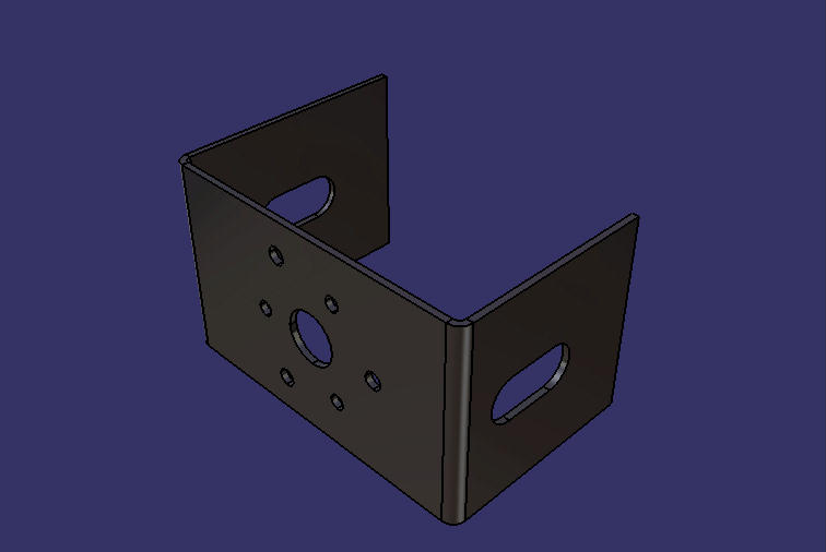 Детали крепления двигателя стеклоочистителя