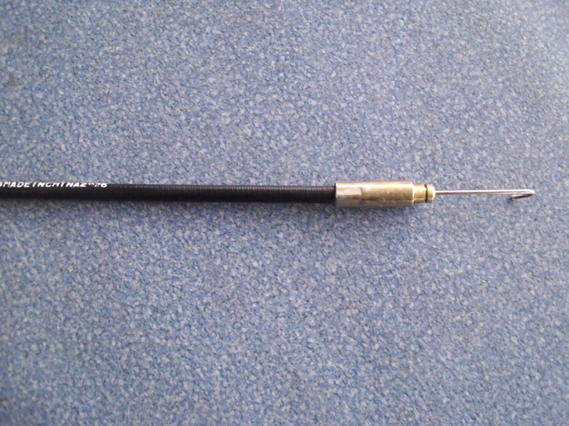 Wire draw rope, front lock, length L=1100