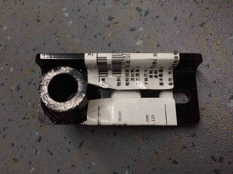 Front lock fixing, right side, H302-1
