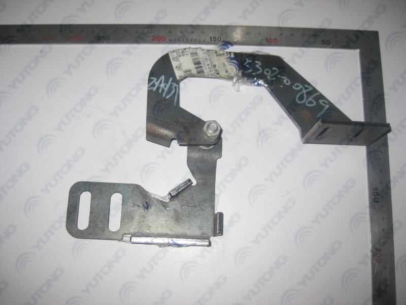 Front door hinge assembly (left, wide opening)