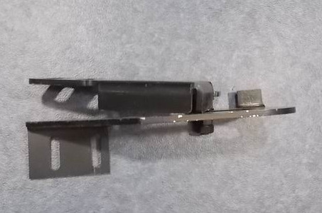 Front door hinge assembly (left, small opening)-2