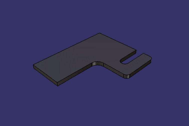 Front lock fixing part, soft shaft fixing, H204