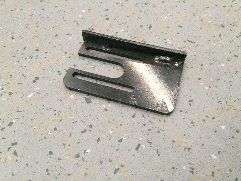 Front lock fixture, left hatch lock, B261