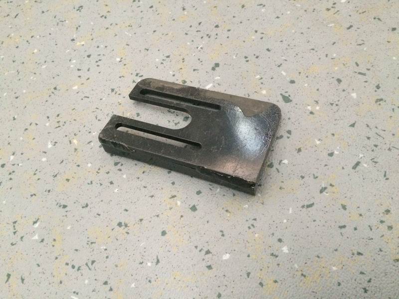 Front lock fixture, left hatch lock, B261-1