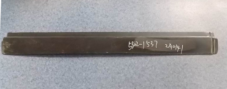 Left lower skin on the front windshield