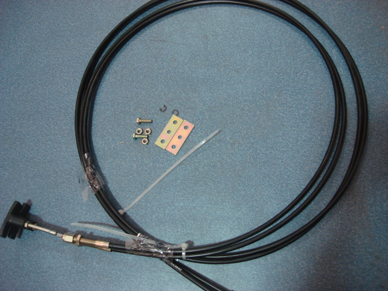 Wire draw rope L=3155, with handle, front end length 100