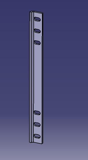 BRT headlight frame hinge fixing plate-2