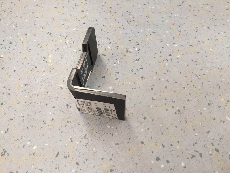 Front closure fixture, lock bump, H705-1