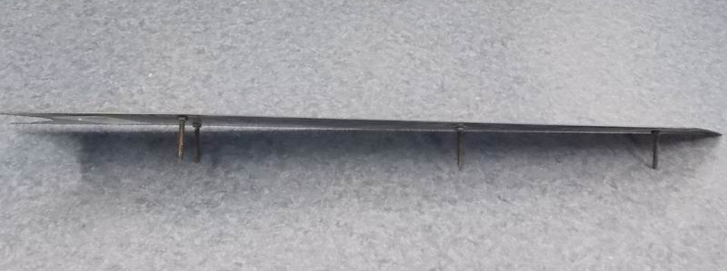 Front lock fixing, left side, H186-1