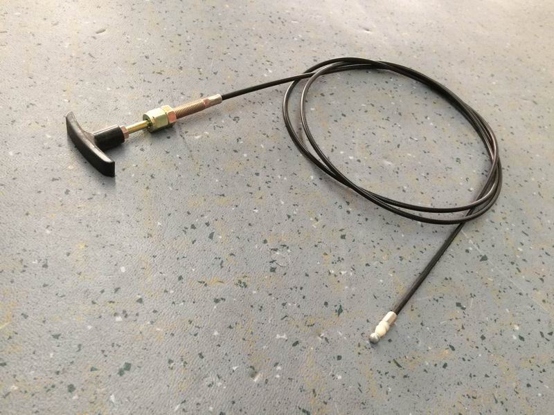 Тяговый канат L= 2205 , с Т-образной ручкой, закругленный торцевой шарнир