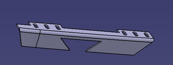 前围锁固定件,灯框合页固定件(右),6118HG-1