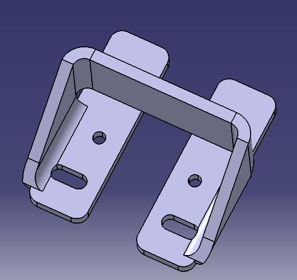 Крепление замка передней окружности, передняя окружность, ЗК 6105HG