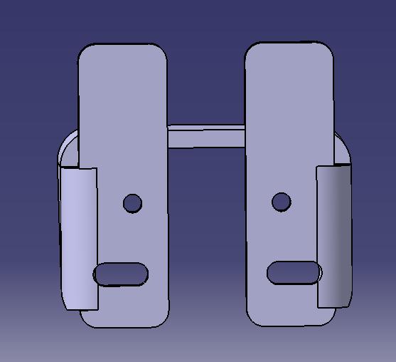 Front circumference lock fixing, front circumference, ZK6105HG-2