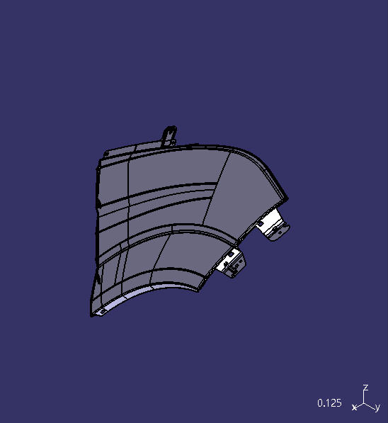 Side circumference skin, front circumference left wheel cover skin, ZK6601D5Y