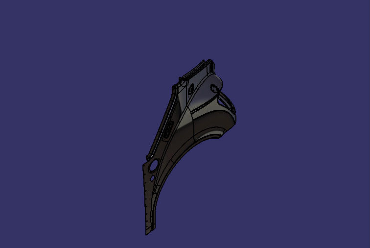 Side circumference skin, front circumference right wheel cover skin, ZK6575DX