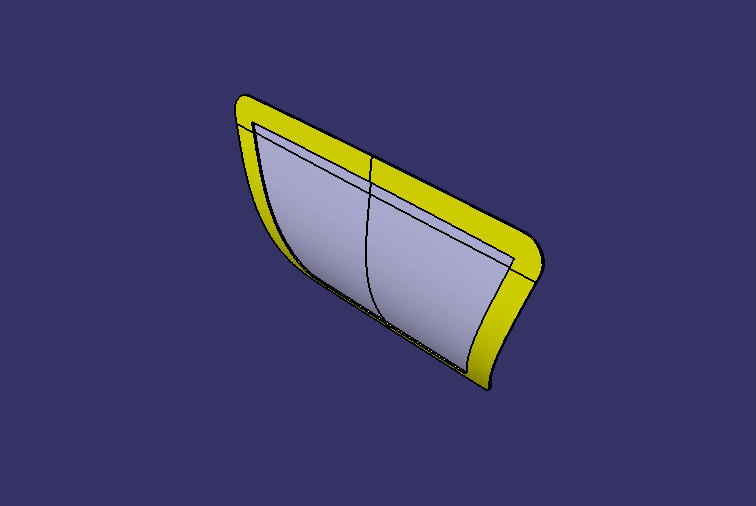 Front circumference radar cover, 6805