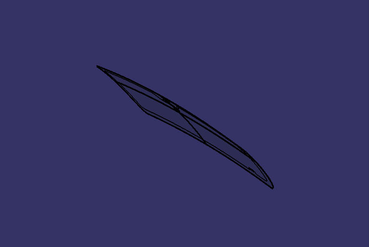 Front wind sheathed glass, ZK6601D5Y, white glass (no V+)