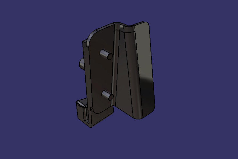 Class lock block, front door left, H897