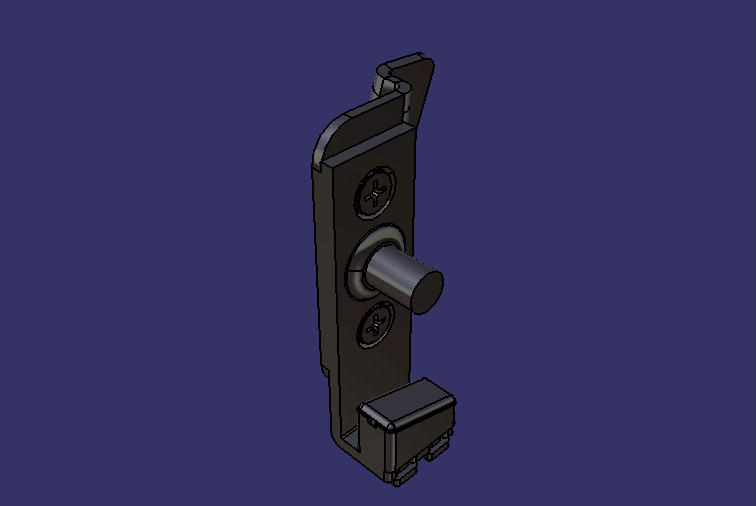 Class lock block, front door right, H897
