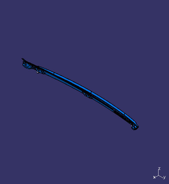 Средняя поверхность передней окружности, ZK6601D5Y