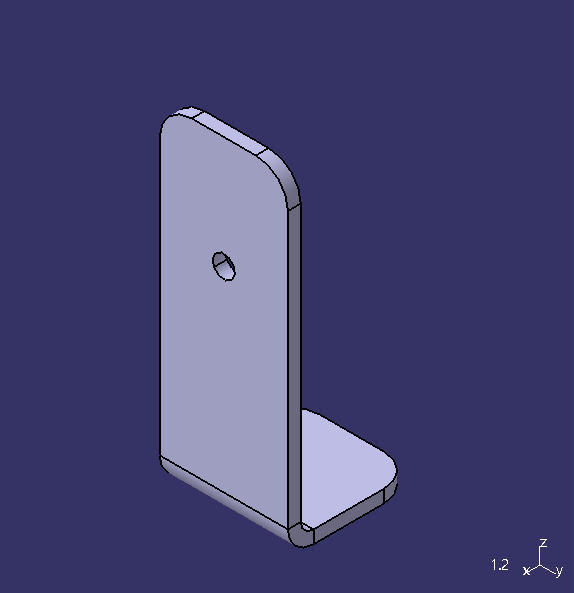 Exterior decoration bracket, H895, front door limit block bracket