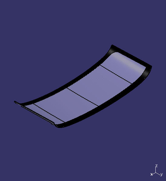 Front wind sheathing glass, 6128, white glass (Part 2)