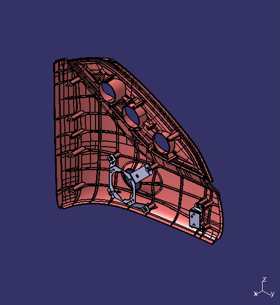 Front circumference flip door, Yu Guang left side, SMC side roll